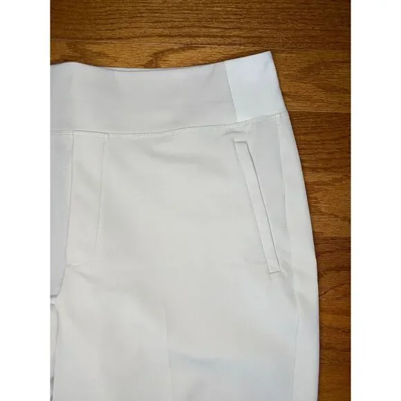 Athleta Light Tan Stretchy Waist Pants Size 14/T‎ - Picture 2 of 9